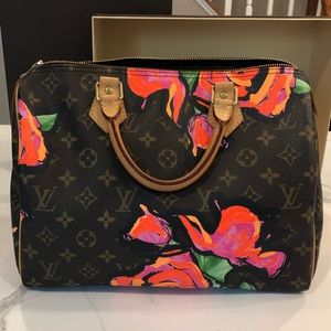 Authentic Louis Vuitton Stephen Sprouse Roses Speedy 30 handbag limited edition
